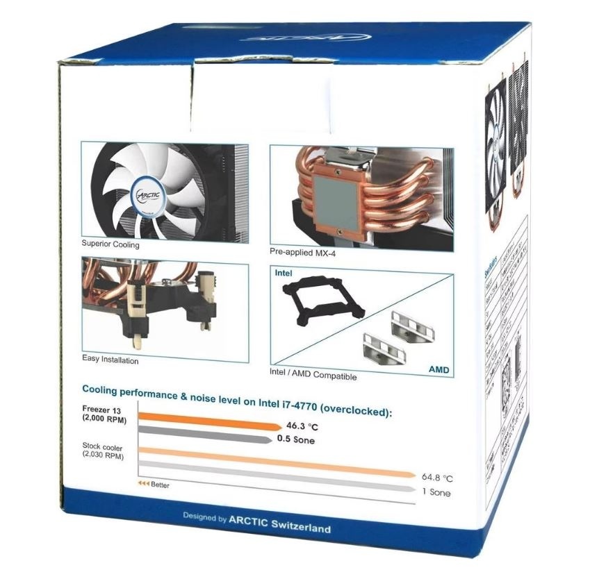 ARCTIC Freezer 13 + ventilátor F12 - 2