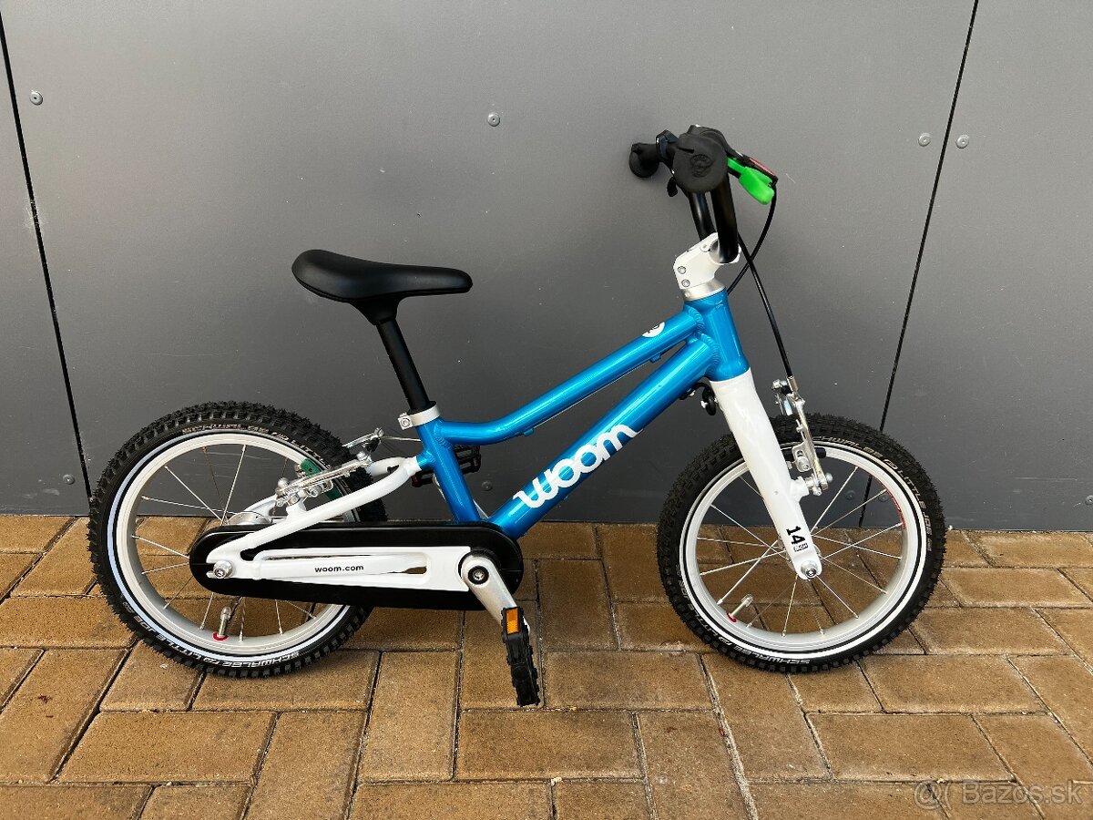 Predám detský bicykel Woom 2 (14") - 2