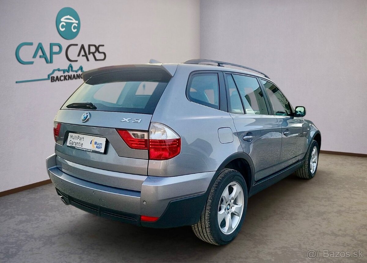 Bmw X3 E83 3.0d 1. majiteľ 132.000km - 2