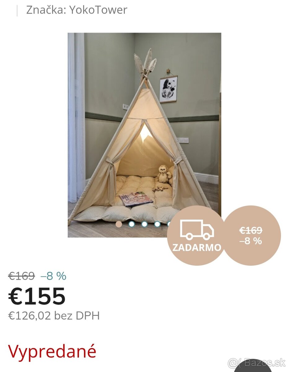 Teepee stan - 2