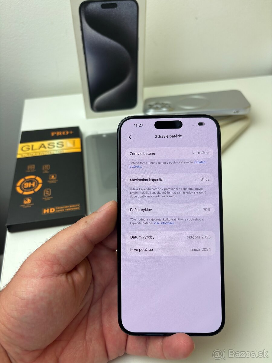 Predam vymenim Iphone 15 Pro Max 256GB - 2
