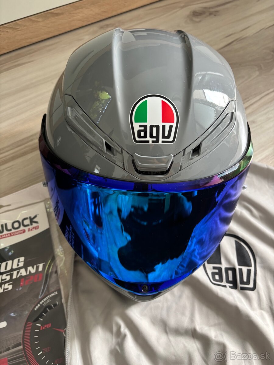 Agv k6 nardo grey, velk. ML 59-60 - 2