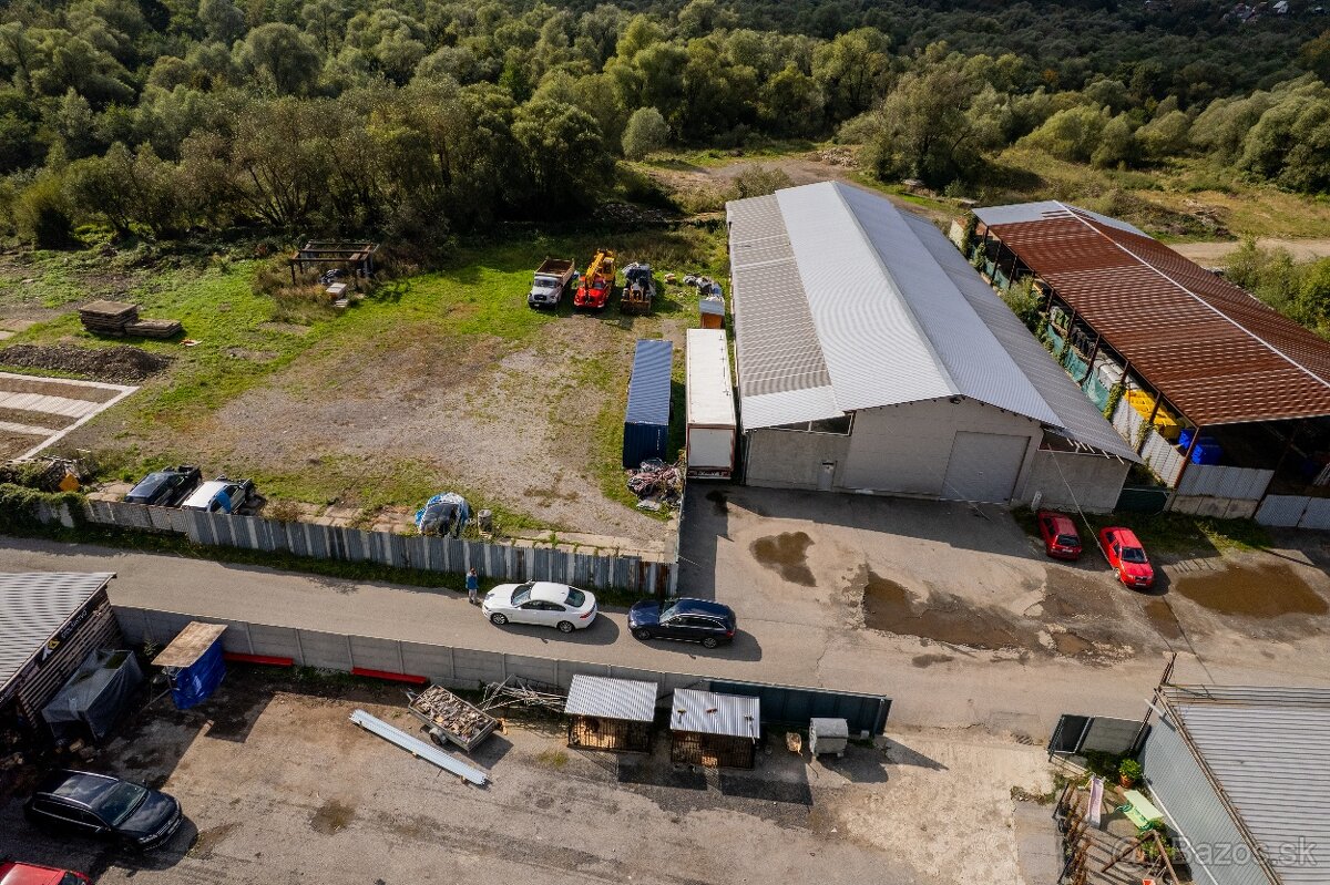 Na predaj výrobná a skladová hala o veľkosti 1.024m2 - 2