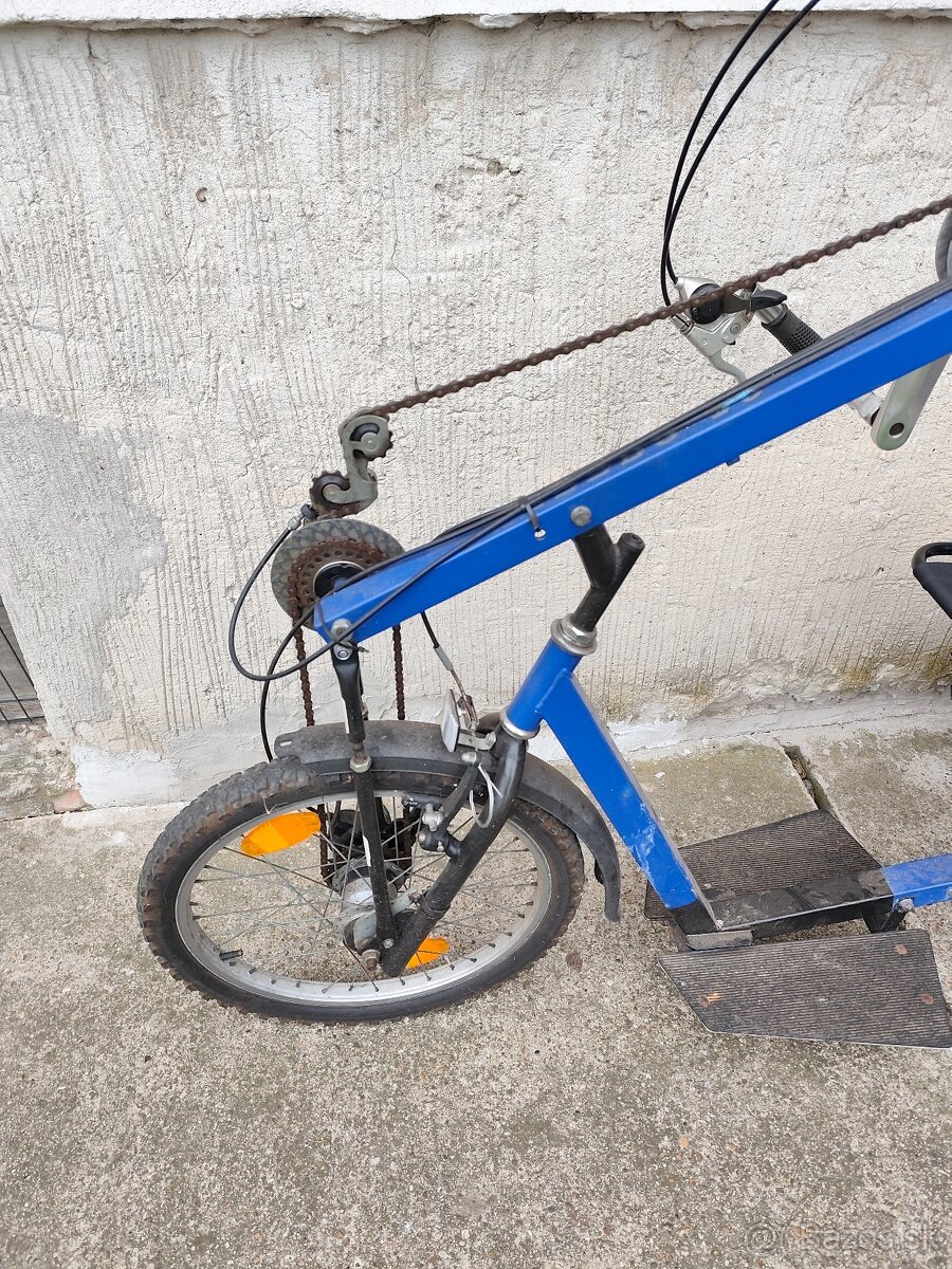 Trojkolka na ručný pohon - 2