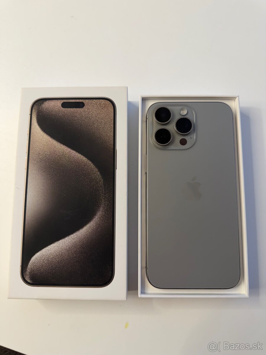 iPhone 15 Pro Max, Natural Titanium, 512 GB - 2