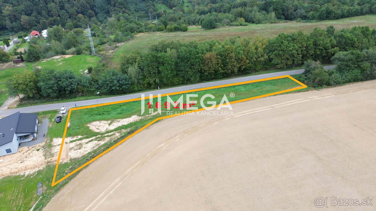 NA PREDAJ INVESTIČNÝ POZEMOK S PANORAMATICKÝM VÝHĽADOM SNINA - 2