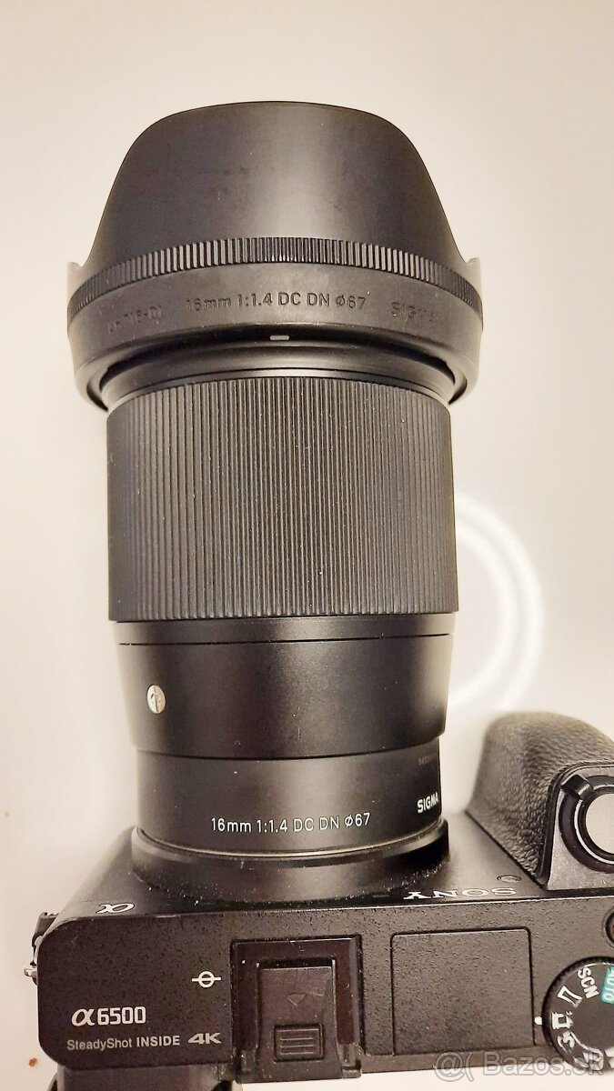 SIGMA 16mm f/1,4 DC pre SONY E-mount - 2
