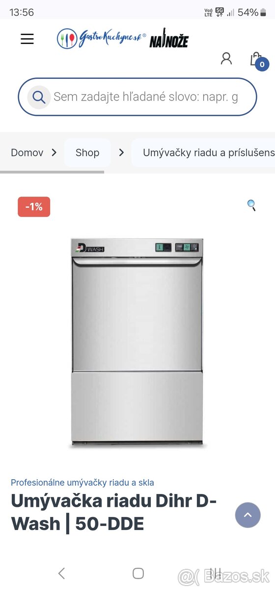 Umývačka riadu dihr D-wash - 2