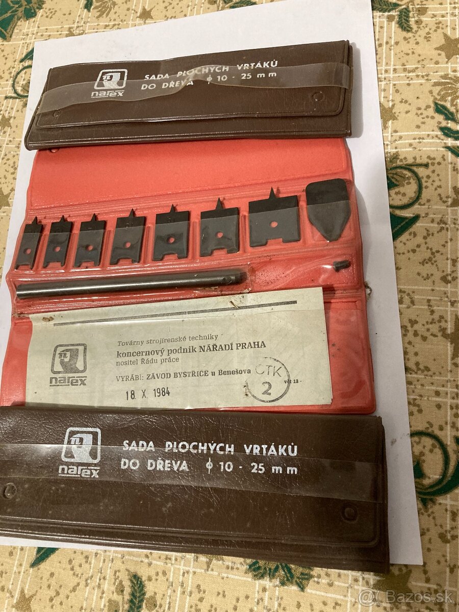 Stolárske retro náradie - 2