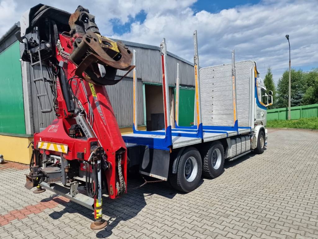 Scania R 560 do drewna do lasu lesovoz - 2