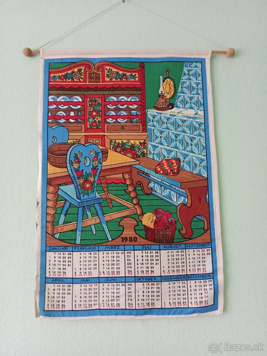 Plátené kalendáre - 2