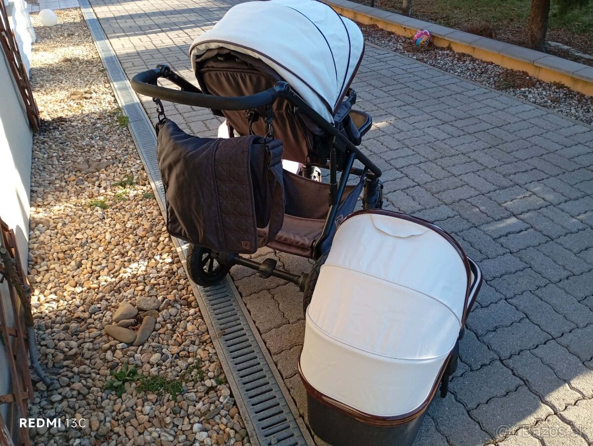 Kočiar Moon Style 2v1 + autosedačka – set - 2