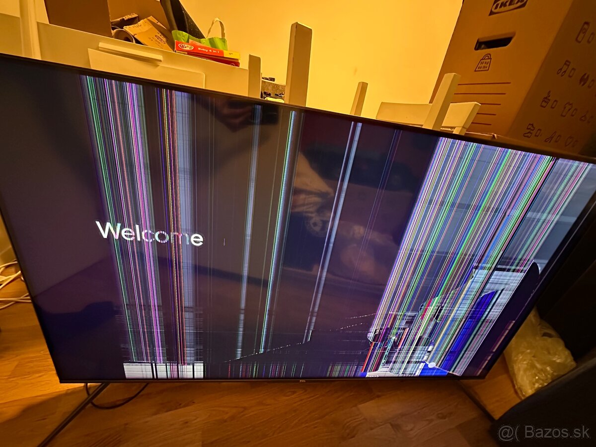 poškodený - 55" TCL 55C715 smart televízor - 2