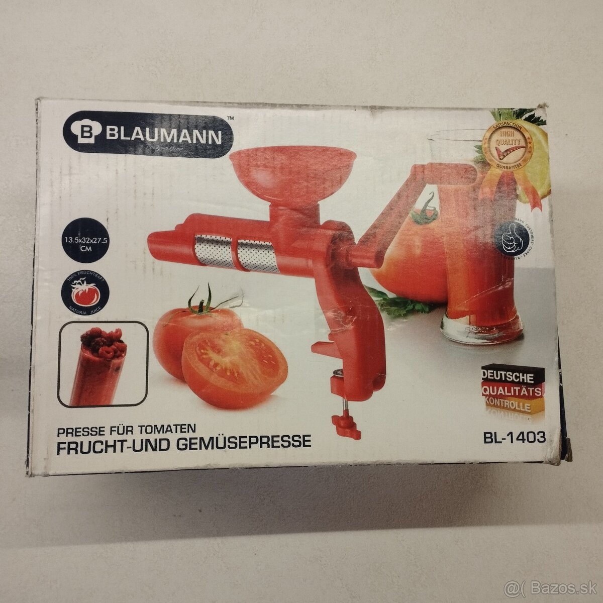 Nový odšťavovač Blaumann - 2