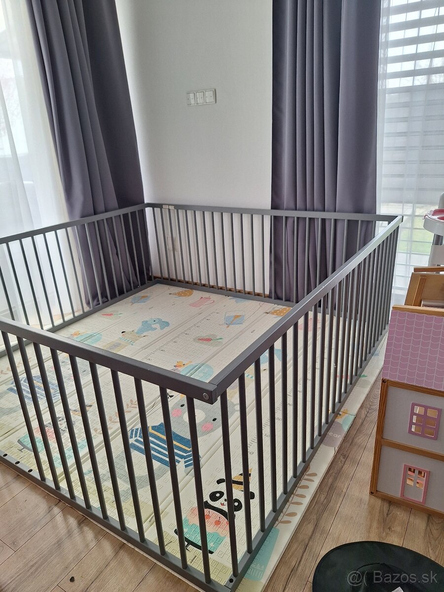 Detská drevená ohrádka 180x180 - 2