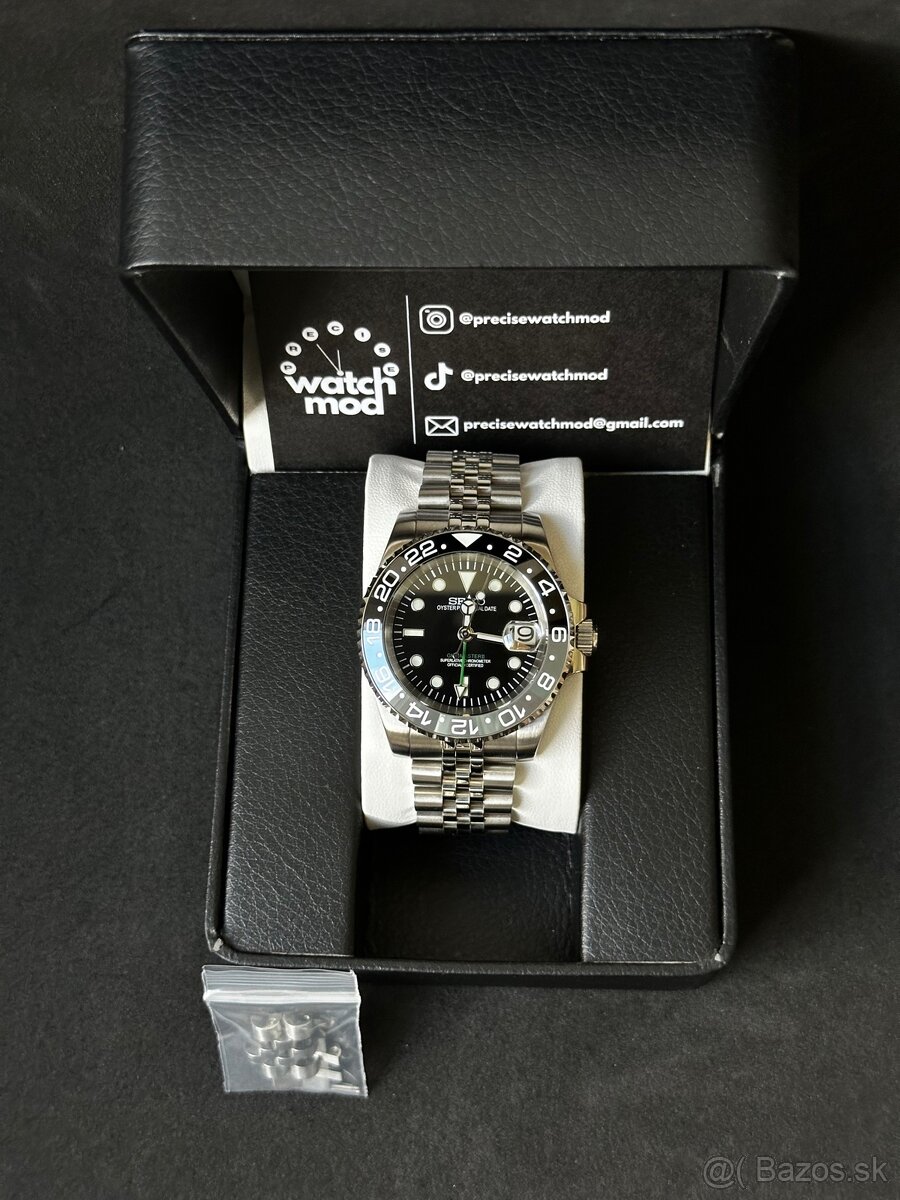 Seiko mod GMT Bruce Wayne - 2