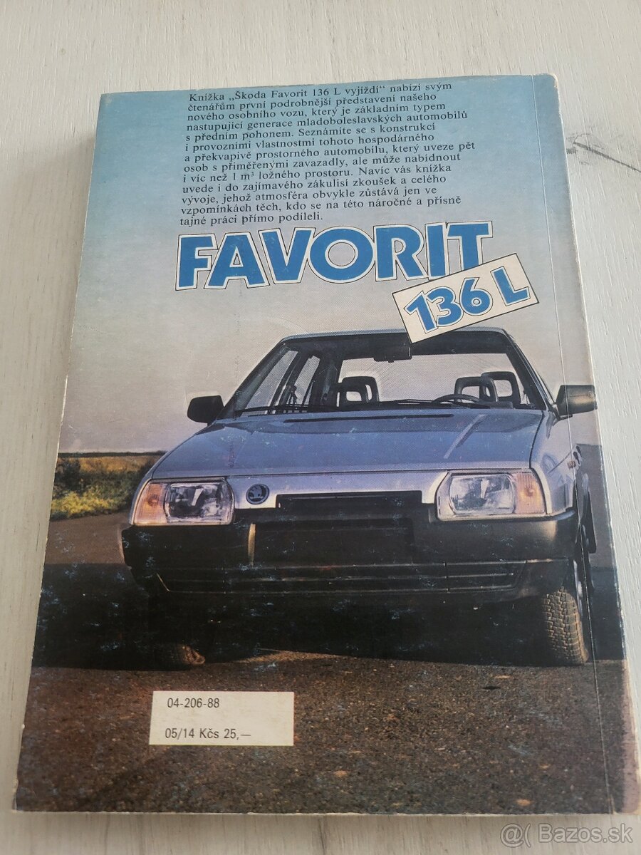 ŠKODA Favorit vyjíždí 136L - 2