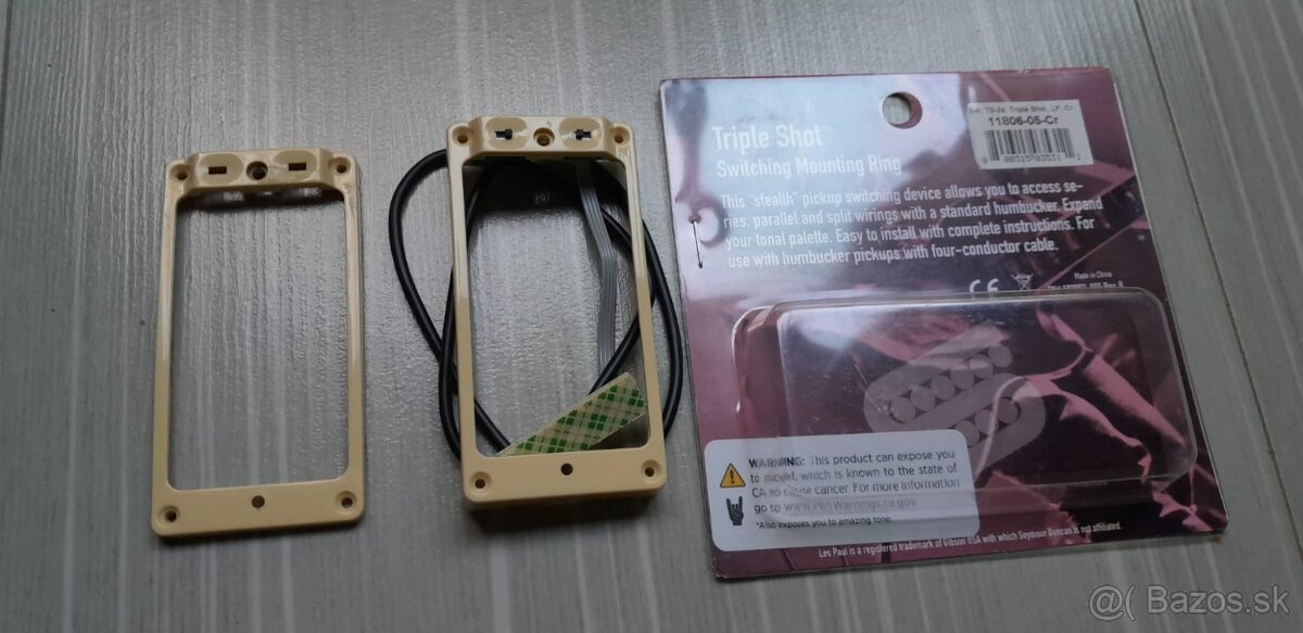 seymour duncan triple shot LP neck + bridge - 2