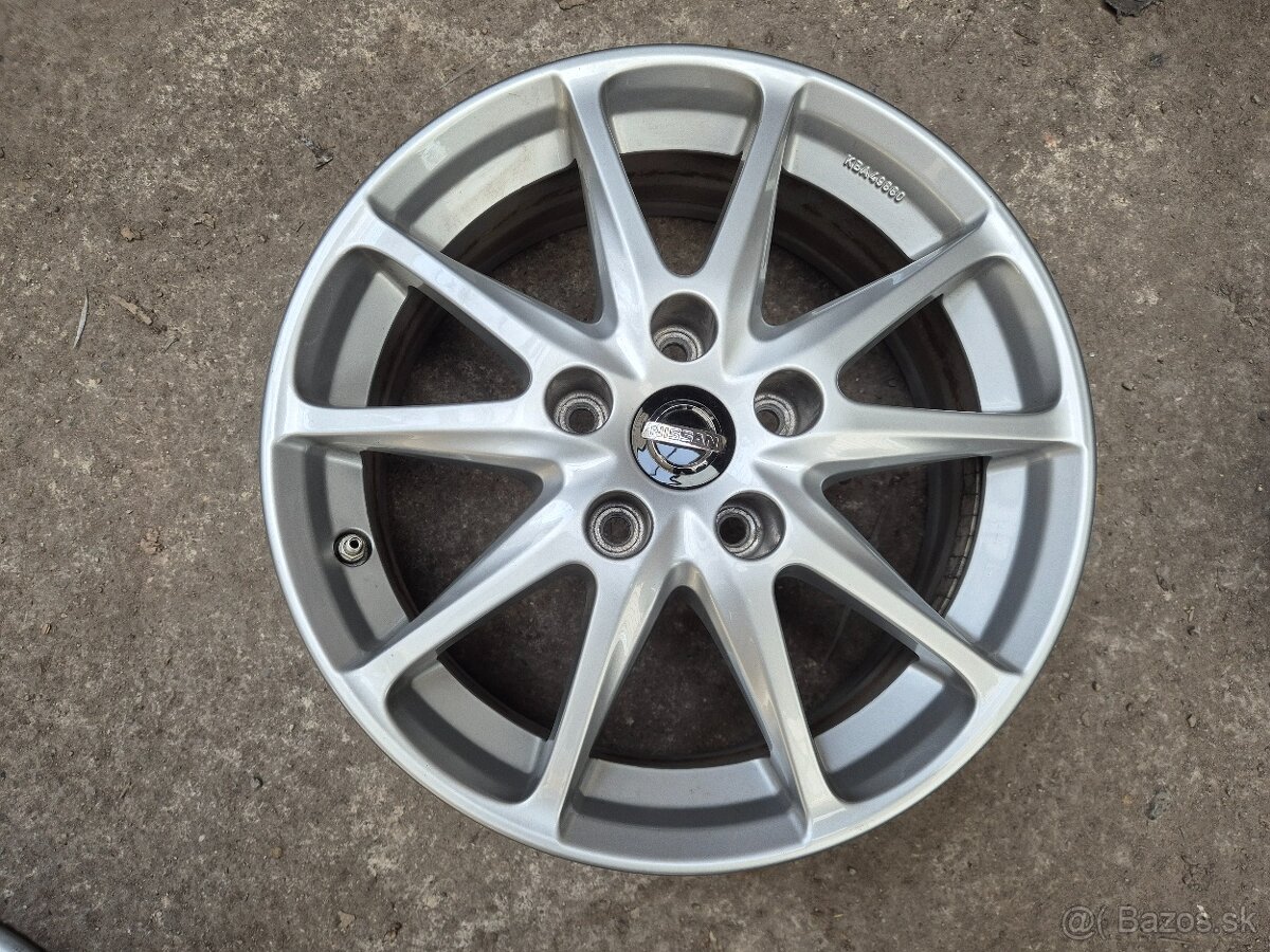 5x114,3 r17 ET40 x 7J elektróny originál NISSAN - 2