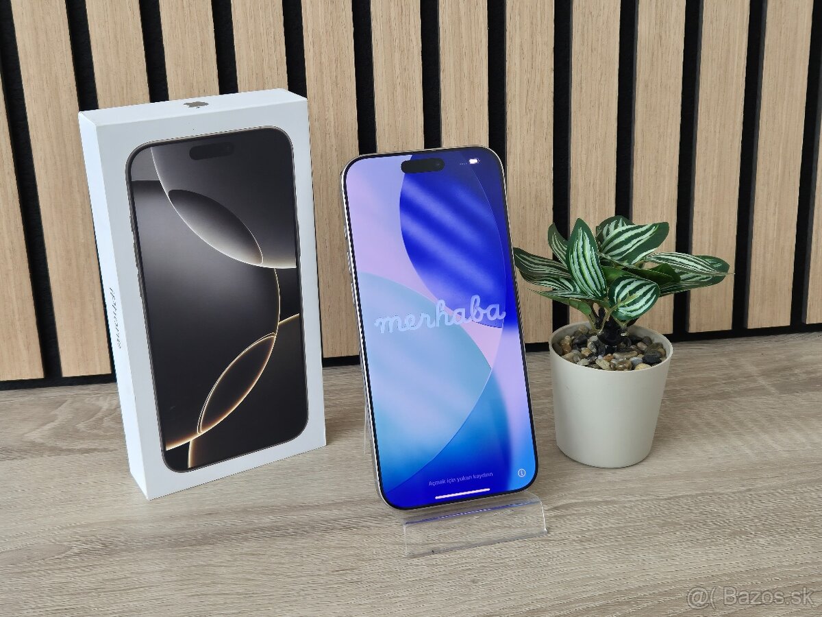 Apple iPhone 16 Pro Max 256GB Natural Titanium | ZÁNOVNÝ - 2