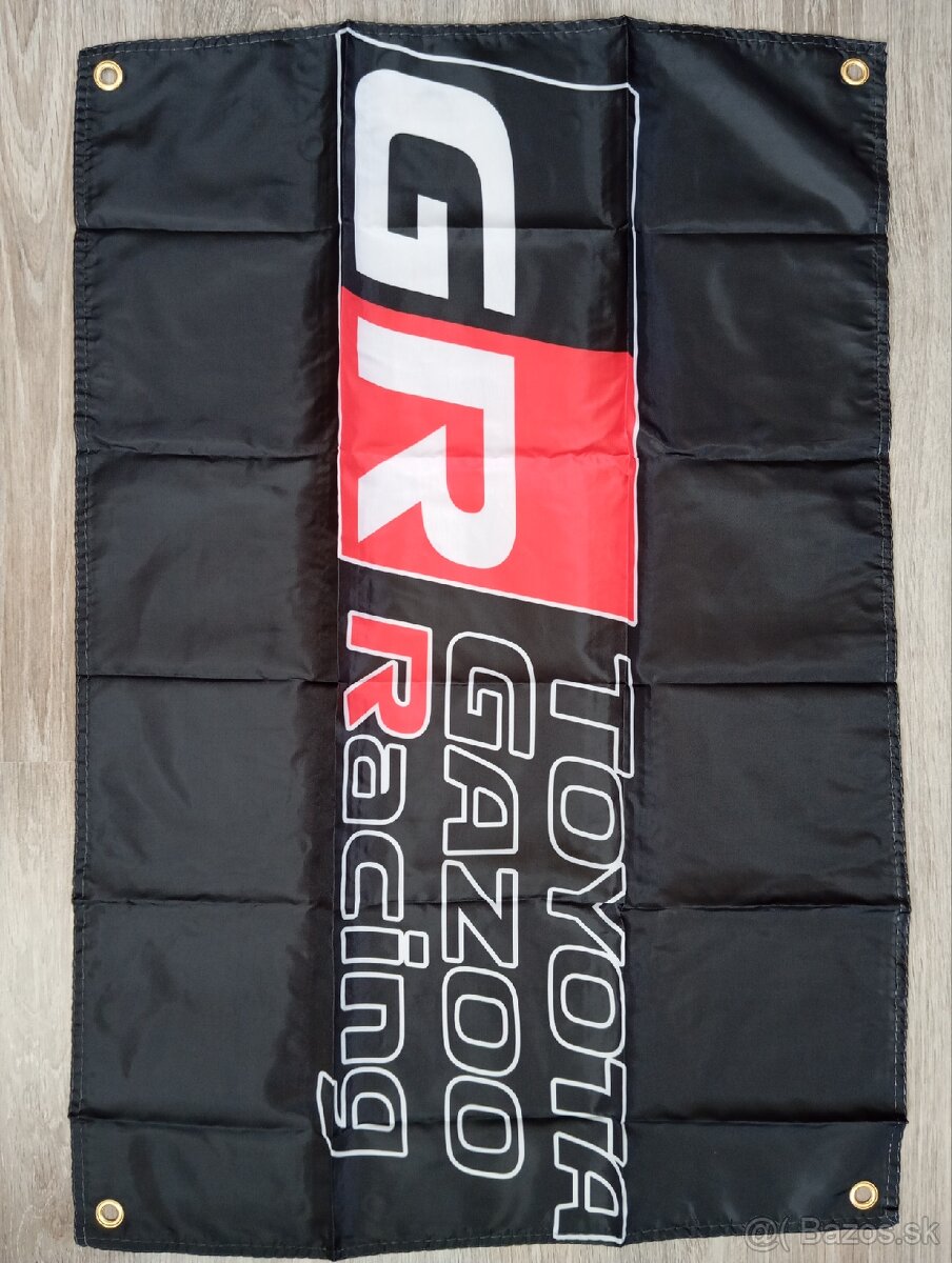 Vlajka Toyota GR Gazoo racing - 2