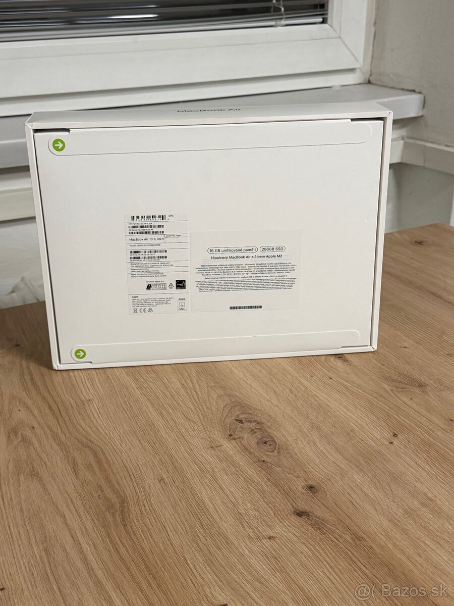 Dobrý deň Ponúkam na predaj MacBook Air m2 256GB biely Novy - 2