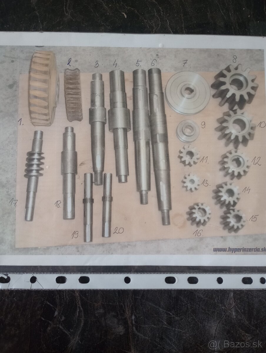 Predám súčiastky na miešačku - 2