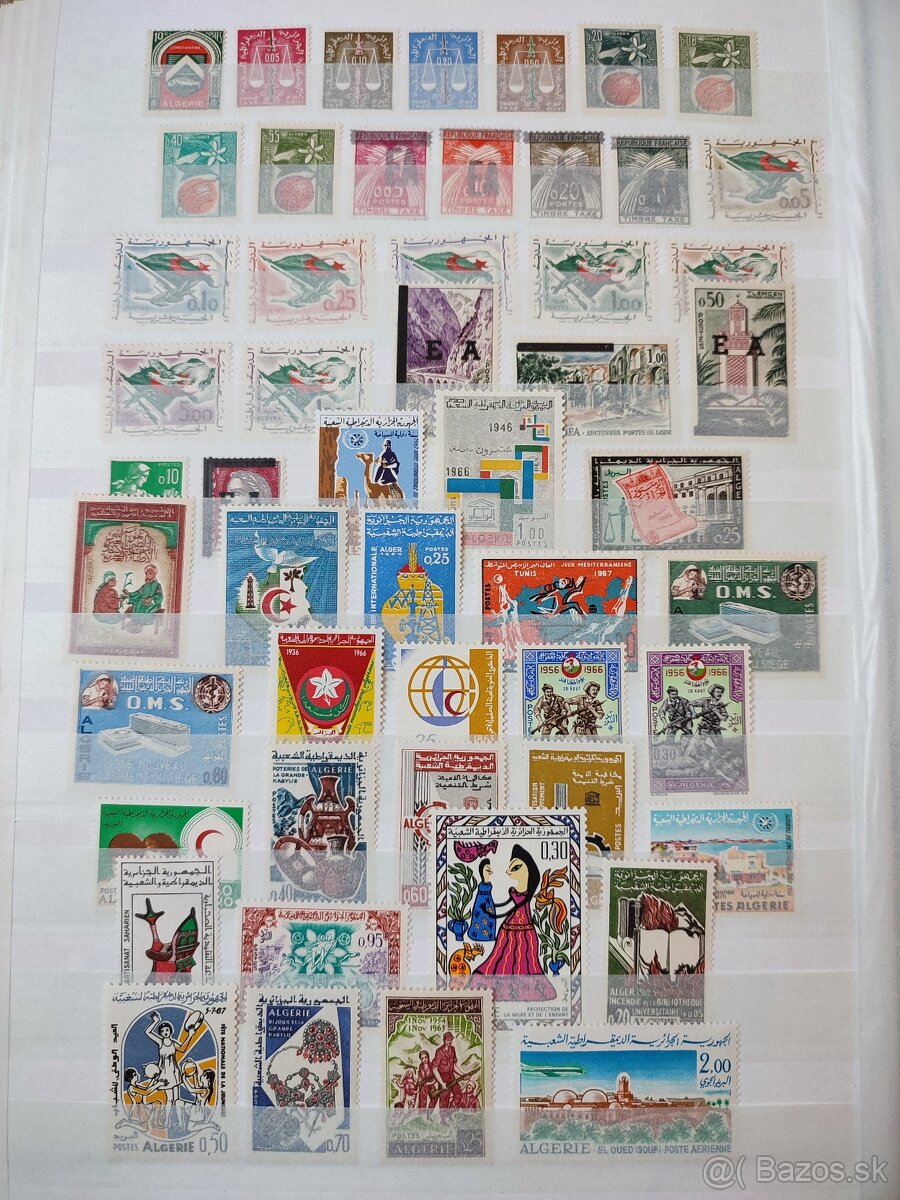 Zbierka poštových známok Afrika - 2