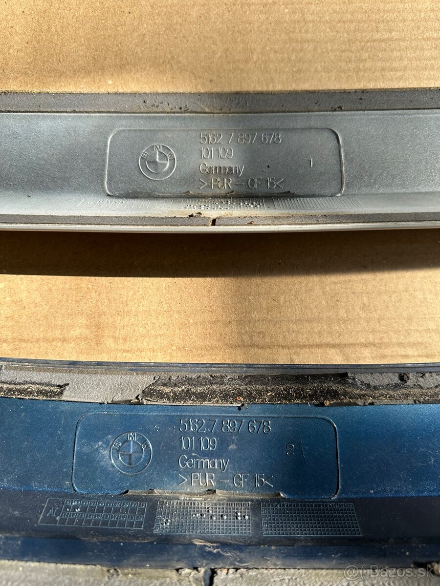 Kufrové lipko M paket pre BMW E60 - 2