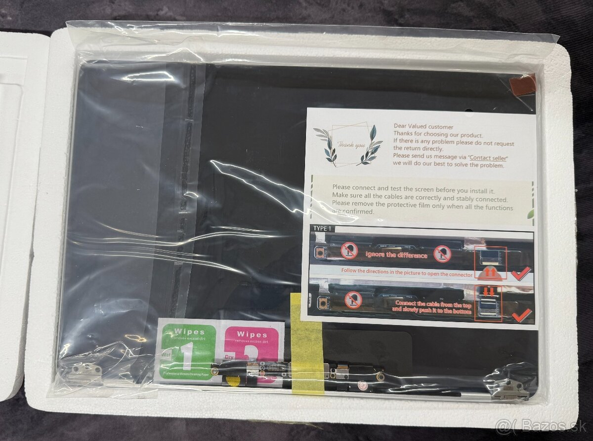 Vadné LCD displeje pre Apple MacBook (refurbished) - 2