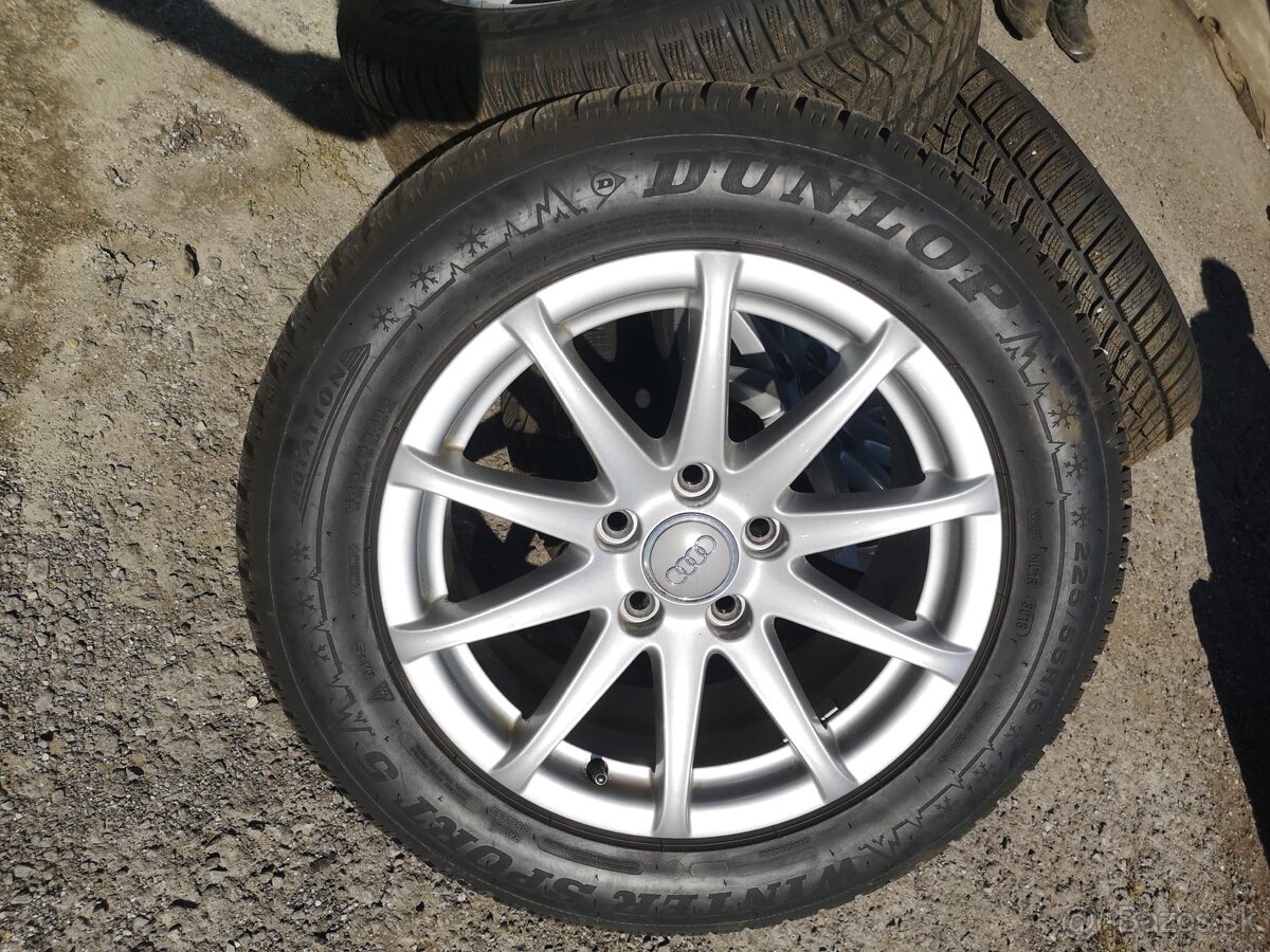 Alu disky + zimne pneumatiky Audi Q3 R16 - 2