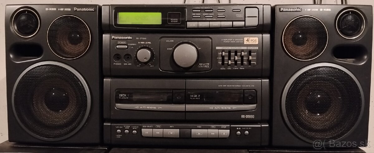 PANASONIC RX-DT690 ... CD radiomagnetofon .... - 2