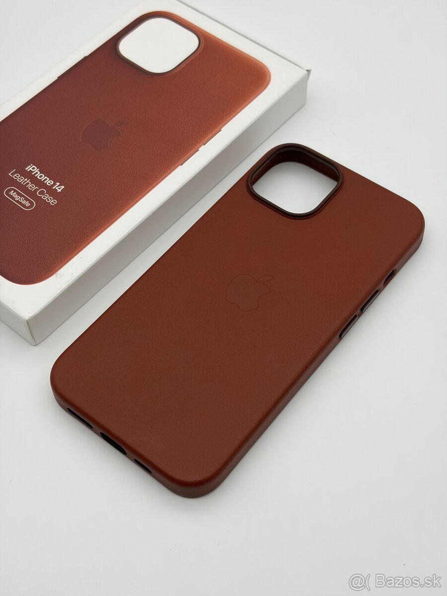 Originál Apple iPhone 14 Leather Case - 2