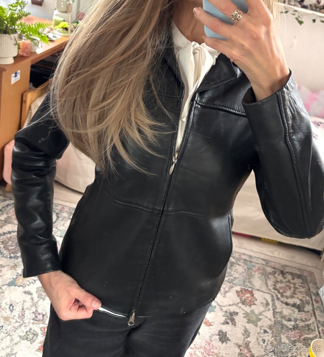 Dámska kožená bunda - 2