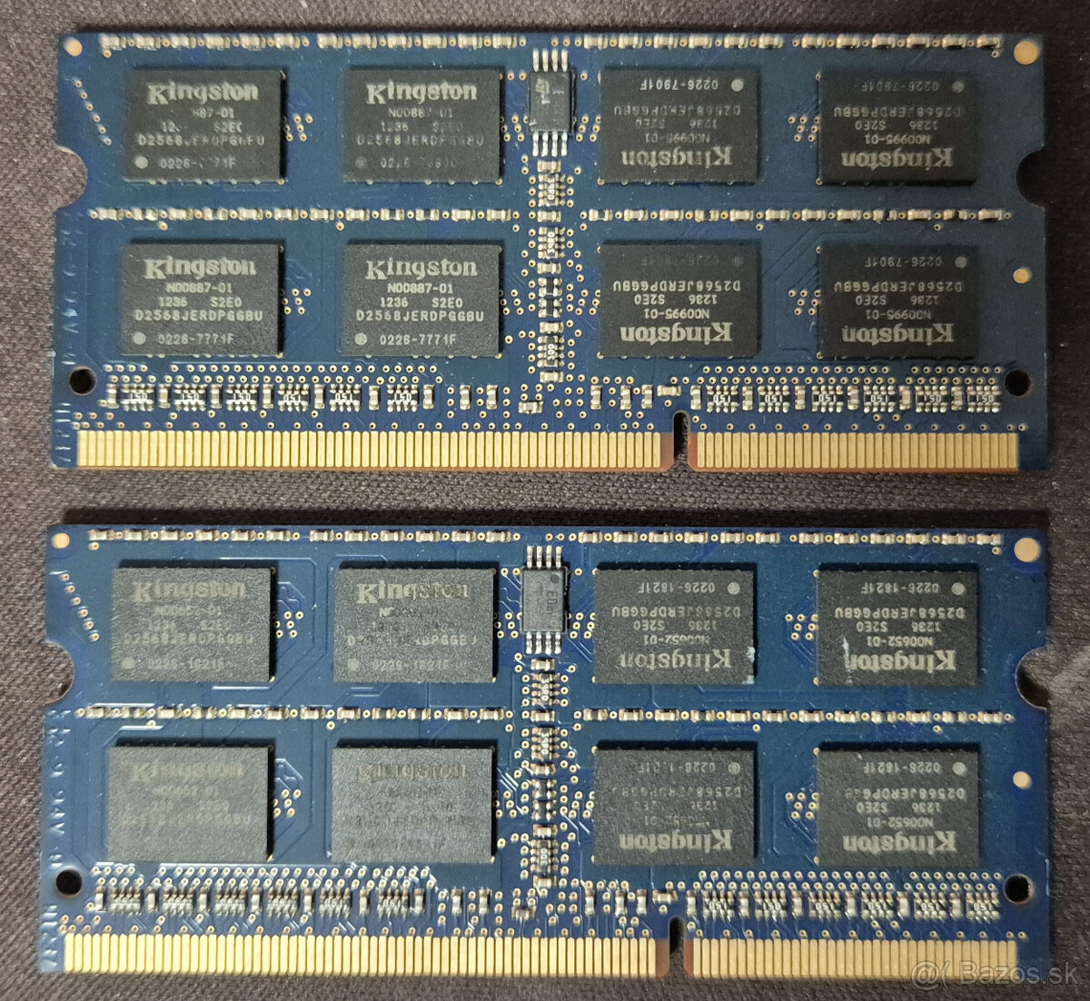 Kingston 8 GB (2x4GB) DDR3 1600 - 2
