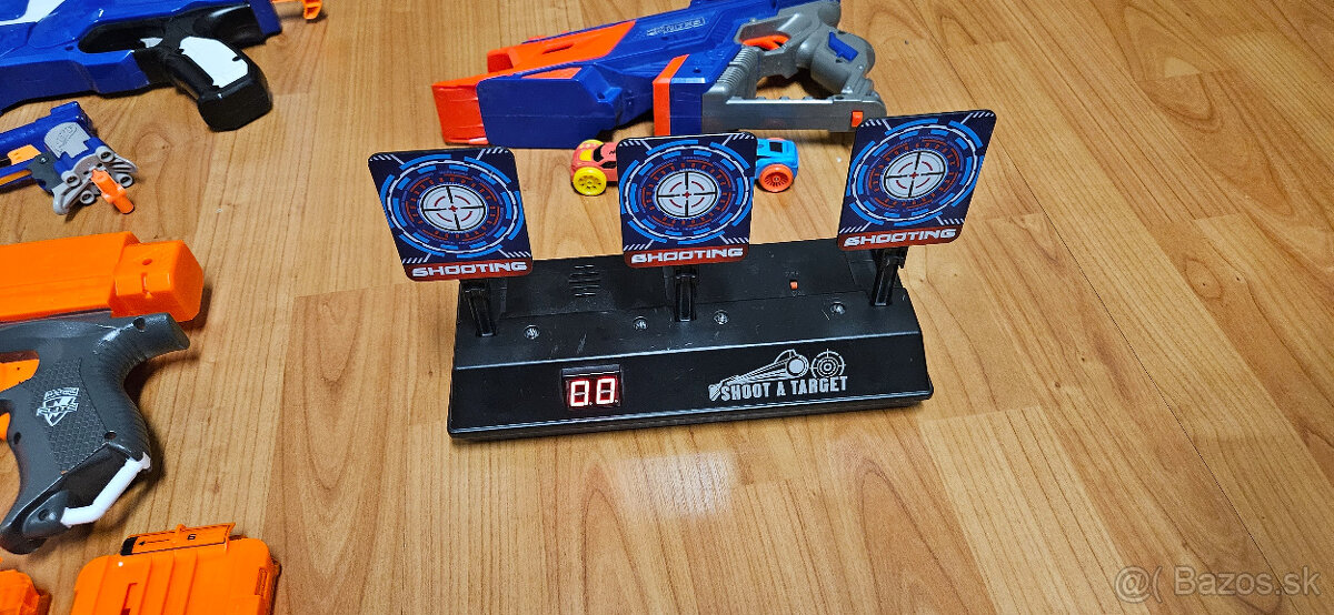NERF - aj batériová ,elektronicky terč - 2