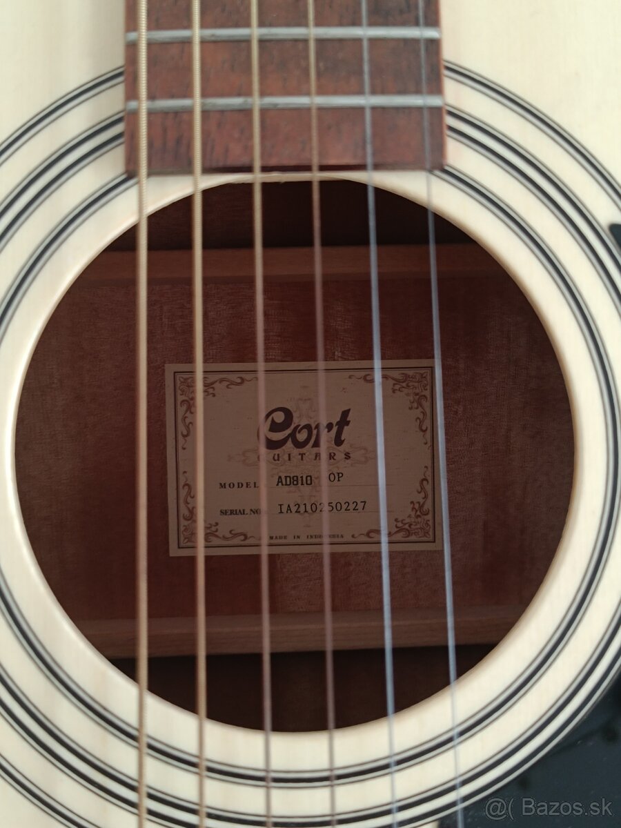 Akusticka gitara Cort AD810 OP + príslušenstvo - 2