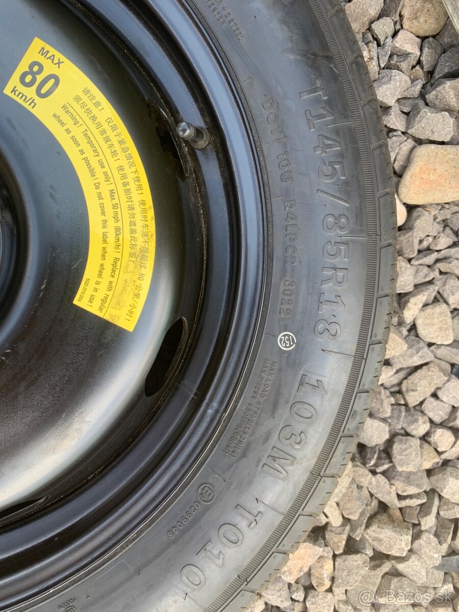 Nove koleso do rezervy tenké dojazdove do vw - 2