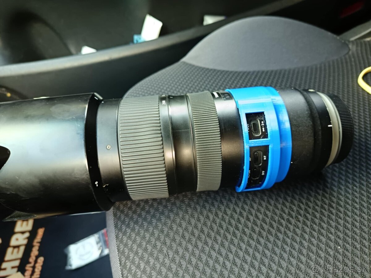 3D tlačený kryt prepínača objektívu Tamron 70-200 mm - 2