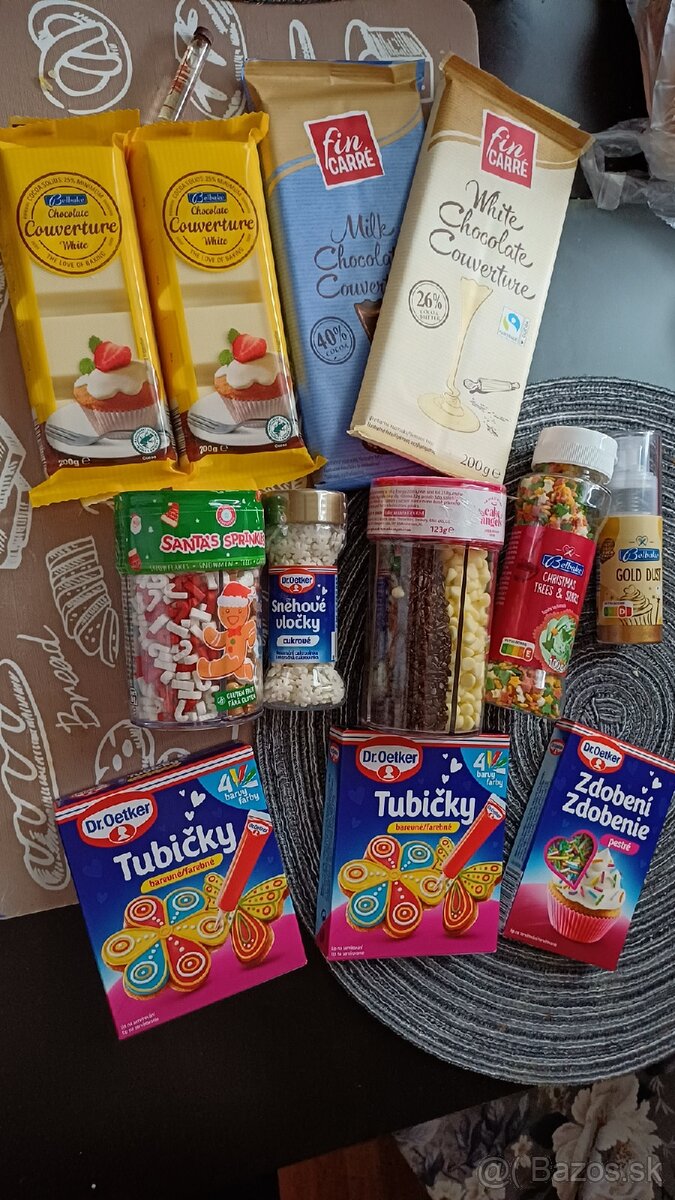 Cukrárske pomôcky - 2