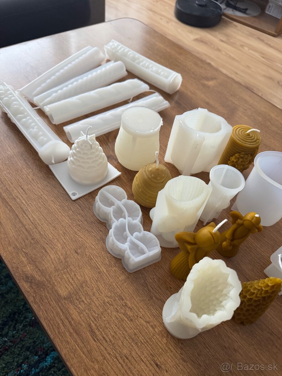 Silikónové formy na sviečky - 2