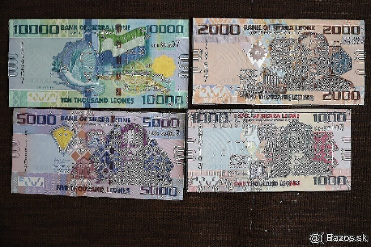 Unc bankovky (zostava č.8) - 2