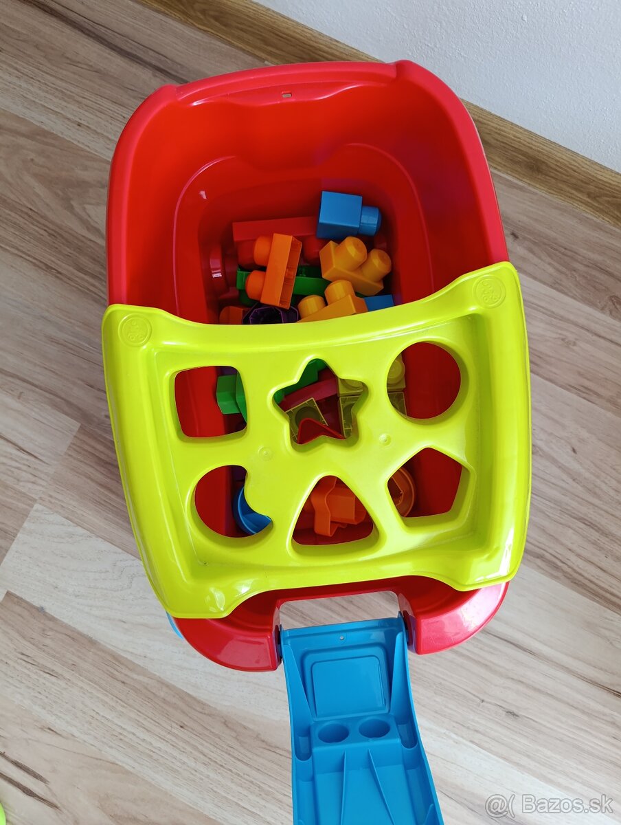 Vozík s kockami Mega Blocks - 2