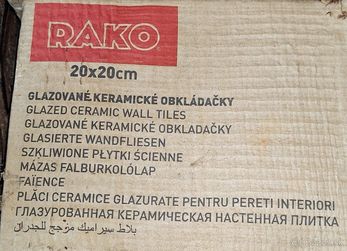 Biele obkladačky 20 x 20 - 2