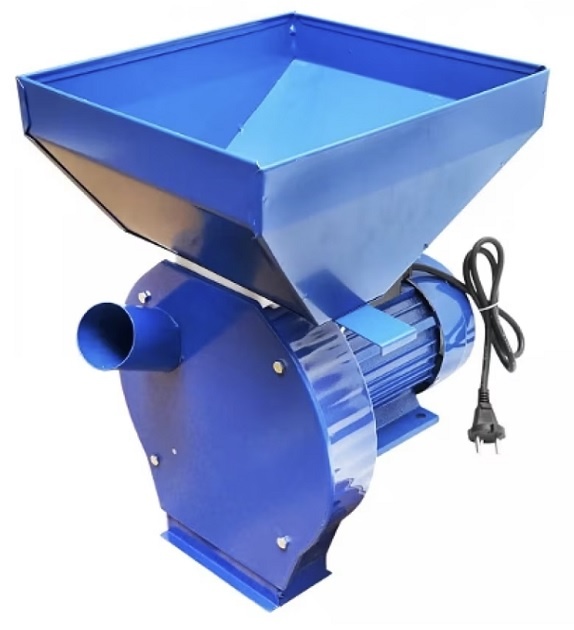 Šrotovník mlyn na obilie 4500W +sitká+ nože na sekanie slamy - 2