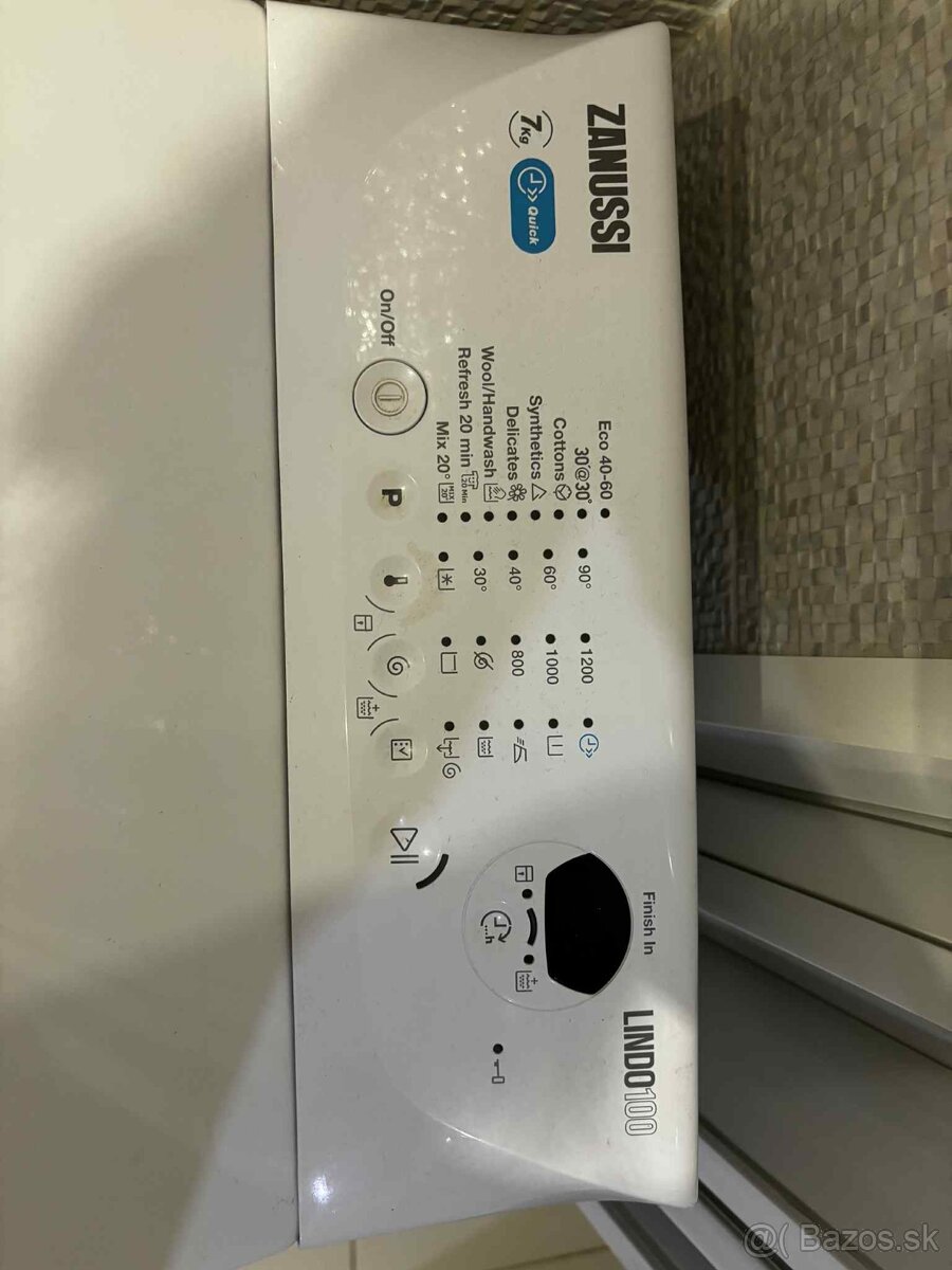 Predám práčku ZANUSSI LINDO100 - 2