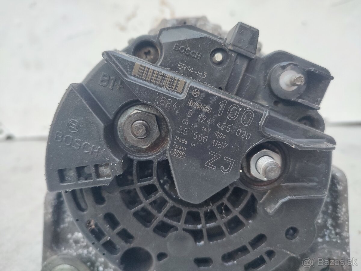 Opel Zafira B 1.8 - Alternátor Bosch 100A – 0 124 425 020 - 2