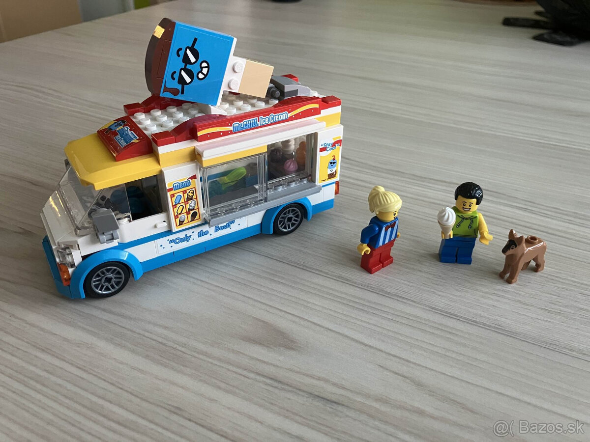 Lego Citi 60253 - zmrzlinarske auto - 2