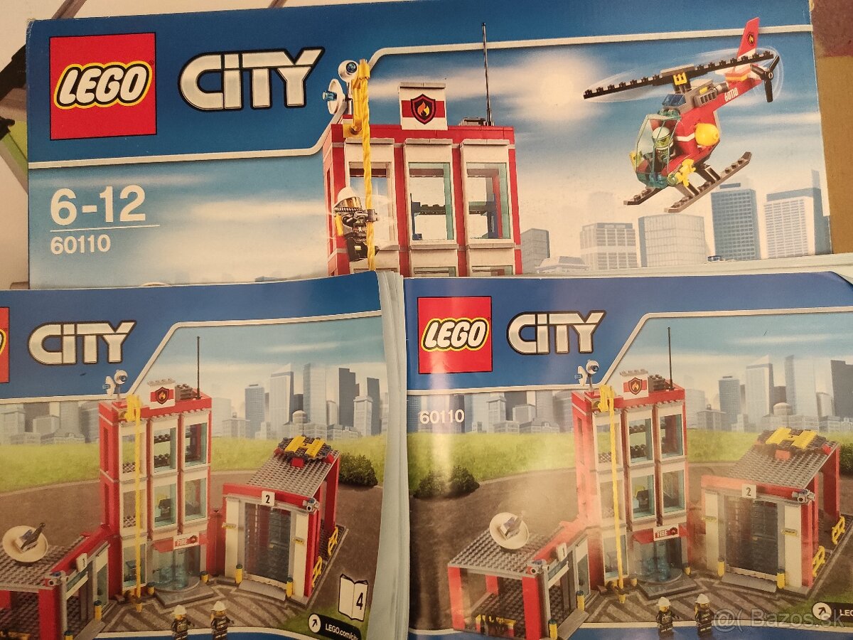 Lego hasičská stanica 60110 - 2