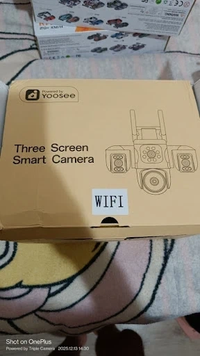 Ansvicam 6k 12mp Trojscreenová PTZ kamera + 128 gb karta ZDA - 2